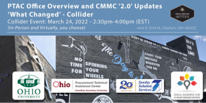 PTAC Office Overview and CMMC '2.0' Updates - What Changed - Collider