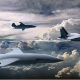 A Skyborg conceptual design for an unmanned combat aerial vehicle. [US Air Force]